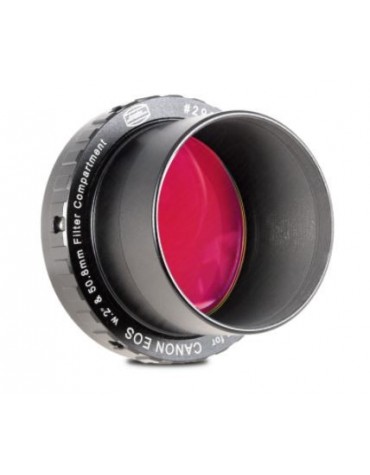 Anello T protettivo per DSLR Canon con H-alpha