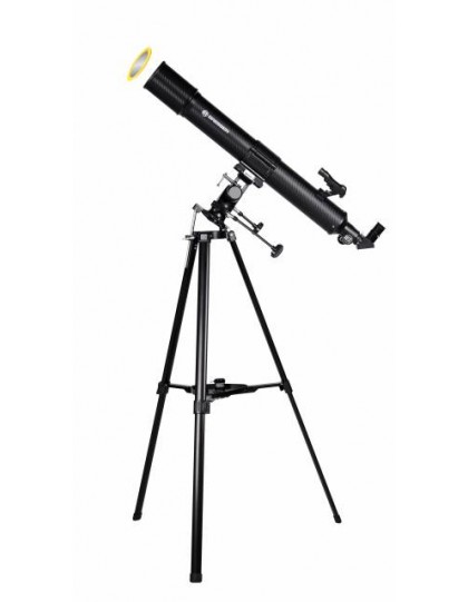 Telescopio rifrattore BRESSER Taurus 90/900 NG con adattatore per smartphone