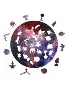 Puzzle di legno NEBULOSA 