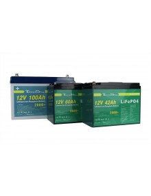 Batteria lithium Tecnosky LiFePO4 12v 100ah