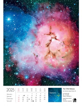 Calendario 2025 CFHT Canada-France-Hawaii Telescope