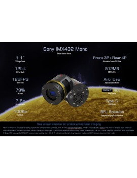 Camera Apollo M-Max IMX432 Raffreddata Player One