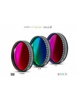 Set di filtri a banda ultra stretta Baader 3,5 / 4 nm 2 - Ottimizzato per CMOS (H-alpha / O-III / S-II)