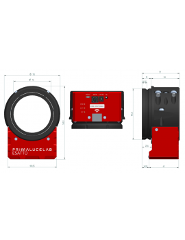 ESATTO 3" focheggiatore robotico micrometrico PrimaLuceLab