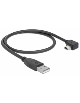 USB 2.0-A Maschio > USB mini-B 5pin Maschio angolato 0,5 m
