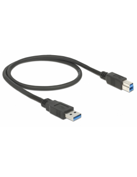 USB 3.0 Tipo-A Maschio > USB 3.0 Tipo-B Maschio 0.5 m nero
