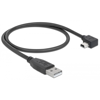 Cavo USB 2.0-A Maschio > USB mini-B 5pin Maschio angolato 0,5 m Pegasus Astro