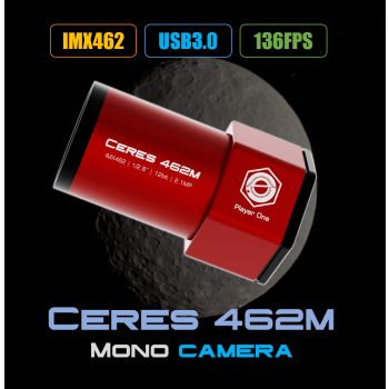 Camera Guida Player One Astronomy CERES-462M mono USB3.0 (IMX462)
