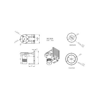 ZWO Adattatore EAF per C8 e C9.25