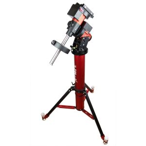 Montatura Ioptron GEM45 su colonna Hybrid